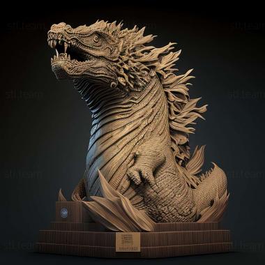 3D model godzilla (STL)